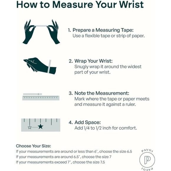 PAVOI Gold Tennis Bracelet for Women 3mm Cubic Zirconia Gift Size 6.5 Inch - Picture 5 of 7